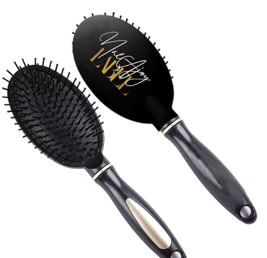 Oval hair brush