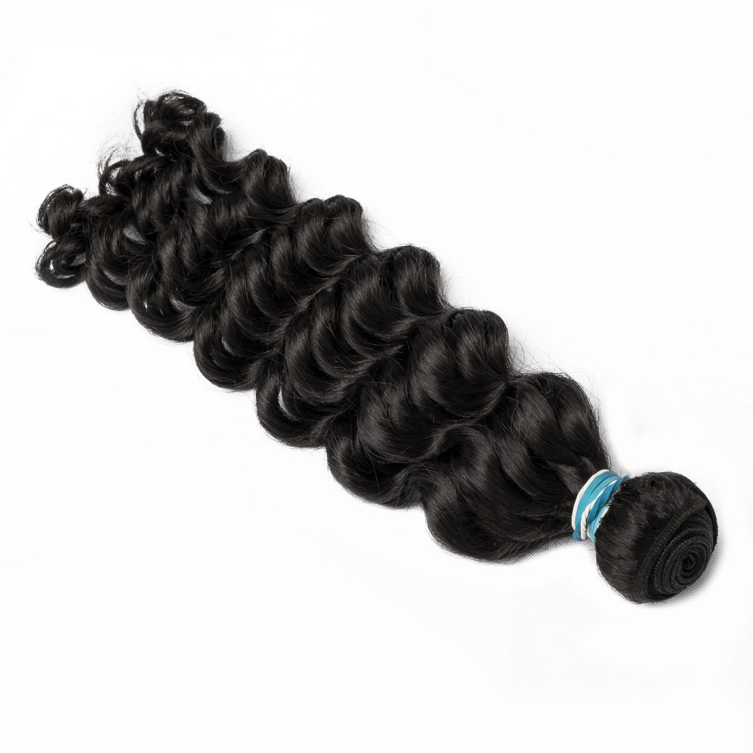 Raw Hair single bundle Deep wave